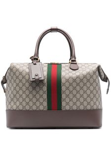 Gucci Savoy GG Supreme canvas holdall - Tons neutres