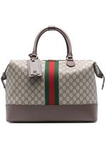 Gucci Savoy GG Supreme canvas holdall - Tons neutres - thumbnail