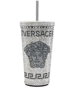 Versace gobelet Crystal Medusa - Argent