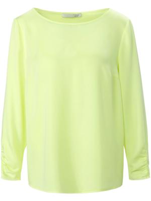 Shirt plooien onder in de lange mouwen Van oui groen