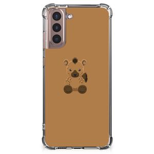 Samsung Galaxy S21 Plus Stevig Bumper Hoesje Baby Hyena