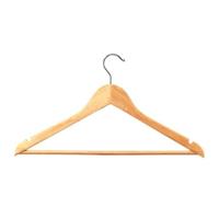 Benson Houten Kledinghangers Naturel - 3 delig