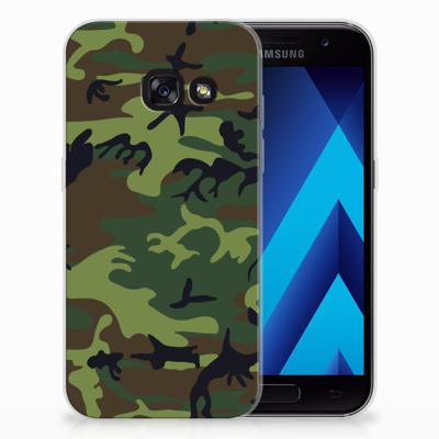 Samsung Galaxy A3 2017 TPU bumper Army Dark