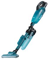 Makita CL001GZ20 | Steelstofzuiger | 40 V Max | Blauwe uitvoering met blauwe transparante capsule | met cycloon stofafscheider | Body | zonder accu&apos;s