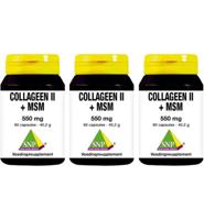 Snp Snp Collageen + Msm Actie 2 + 1 (180ca)