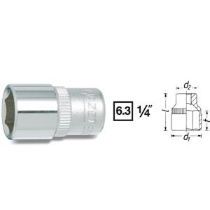 Hazet 850 850-14 Dop (zeskant) Dopsleutelinzetstuk 14 mm 1/4 (6.3 mm)