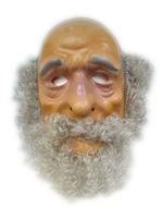 Masker Abraham met haar