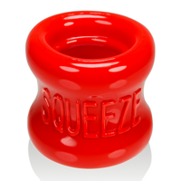 Oxballs Squeeze - Hourglass Ballstretcher - Red - thumbnail