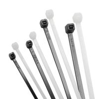 Adam Hall Tie-wrap 290mm wit (set van 100 stuks)