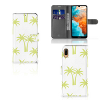 Huawei Y6 (2019) Hoesje Palmtrees - thumbnail