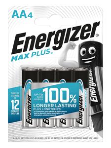 Energizer Max Plus AA batterij (penlite) Alkaline 1.5 V 4 stuk(s)