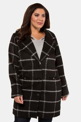 Ulla Popken Jas, reverskraag, knoopsluiting - Grote Maten