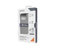 Gear4 Wembley Palette - Achterzijde behuizing voor mobiele telefoon - polycarbonaat, D3O, thermoplastic polyurethaan (TPU) - rook - slank ontwerp - voor Apple iPhone 12 Pro Max