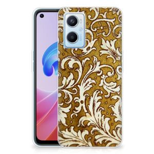 Siliconen Hoesje OPPO A96 | OPPO A76 Barok Goud