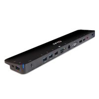 CLUB3D UNIVERSEEL USB Gen1 Type-C Triple Display Dynamic PD Charging Dock met 65 Watt PS ( VGA, HDMI, DP, ETHERNET)