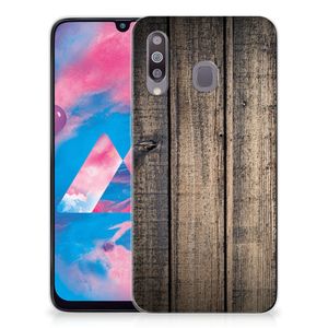 Samsung Galaxy M30 Bumper Hoesje Steigerhout