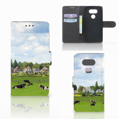 LG G5 Telefoonhoesje met Pasjes Koeien LG G5 Telefoonhoesje met Pasjes Koeien