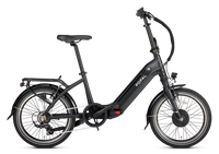 Popal - e-bike - e-folt tourer - zwart - aluminium - zwart - thumbnail