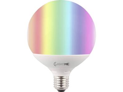 LightMe LM85195 LED-lamp Energielabel G (A - G) E27 Globe 10 W = 60 W RGBW (Ø x l) 120 mm x 156 mm Colorchanging, Incl. afstandsbediening 1 stuk(s) LightMe LM85195 LED-lamp Energielabel G (A - G) E27 Globe 10 W = 60 W RGBW (Ø x l) 120 mm x 156 mm Colorchanging, Incl. afstandsbediening 1 stuk(s)