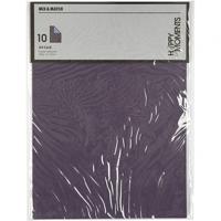 Creotime structuurkarton 21 x 29,7 cm 10 stuks paars