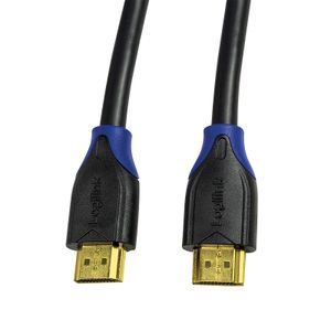 LogiLink CH0062 HDMI-kabel HDMI Aansluitkabel HDMI-A-stekker, HDMI-A-stekker 2.00 m Zwart 4K UHD, Audio Return Channel (ARC), Vergulde steekcontacten