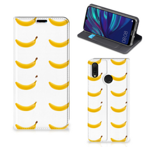 Huawei Y7 hoesje Y7 Pro (2019) Flip Style Cover Banana