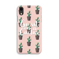 Cactus quote: iPhone XR Volledig Geprint Hoesje