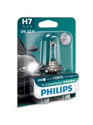 Philips X-tremeVision Type lamp: H7, verpakking van 1, koplamp voor auto