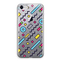 8-bit N°8: iPhone 8 Transparant Hoesje - thumbnail