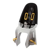 QIBBEL Air kinderzitje voor fiets, montage op het achterframe, rookwit