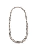 John Hardy collier Classic Chain Graduated - Argent