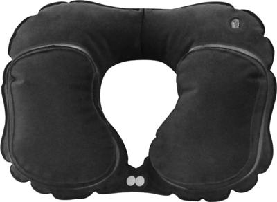 AutoStyle nekkussen opblaasbaar PVC zwart AutoStyle nekkussen opblaasbaar PVC zwart