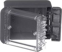 Bopla! Wandbehuizing, inbouwkoffer Bocube B 100806 PC-V0-G-7024 96022124 grafietgrijs (RAL 7024) 80 x 113 x 60