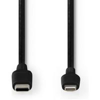 Apple Lightning Cable | Apple Lightning 8-Pin Male - USB-C | 2.0 m | Black