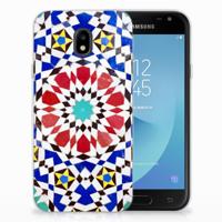 Samsung Galaxy J3 2017 TPU Siliconen Hoesje Mozaïek