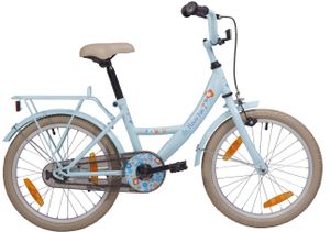 Bikefun Kinderfiets 18" Flower Fun blauw