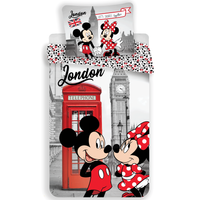 Minnie en Mickey Dekbedovertrek Londen