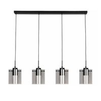 Freelight Hanglamp Interno 4 lichts L 120 cm zwart - thumbnail