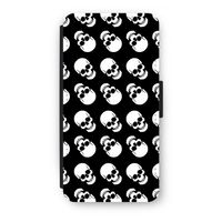 Musketon Skulls: iPhone 7 Plus Flip Hoesje