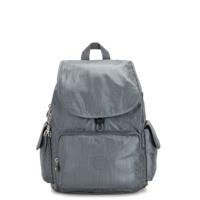 Kipling City Pack Backpack Steel Grey Metallic