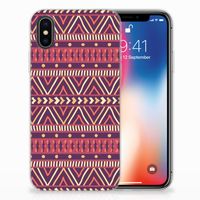 Apple iPhone X | Xs TPU bumper Aztec Paars - thumbnail