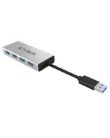 ICY BOX IB-AC6104 USB 3.2 Gen 1 (3.1 Gen 1) Type-A 5000 Mbit/s Wit - thumbnail