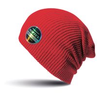 Softex beanie wintermuts in het rood