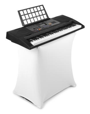 MAX KB3 Aanslaggevoelig Keyboard met standaard en hoes MAX KB3 Aanslaggevoelig Keyboard met standaard en hoes