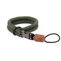 C-Rope Camera-polsband The Claw van handgevlochten paracord met snelsluitsysteem, Legerolijf, One Size