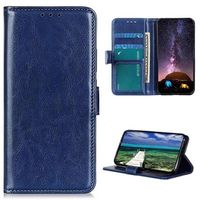 Motorola Moto G (2022) Wallet Case met Magnetische Sluiting - Blauw - thumbnail