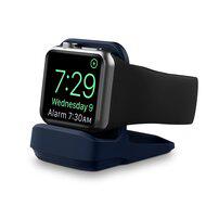 Siliconen Apple Watch houder - Donkerblauw - Geschikt voor alle series Apple Watch - thumbnail