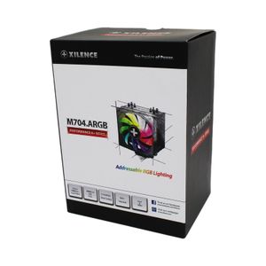 Xilence M704.ARGB Processor Koeler 12 cm 1 stuk(s) Zwart