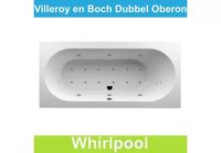 Ligbad Villeroy & Boch Oberon 190x90 cm Balboa Whirlpool systeem Dubbel Villeroy en Boch