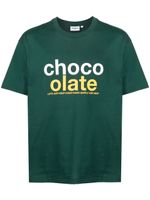 CHOCOOLATE t-shirt à logo imprimé - Vert - thumbnail